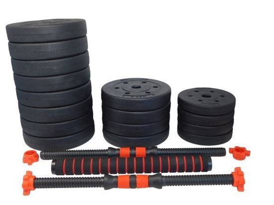 Set Bilanciere Manubri e 39 Kg